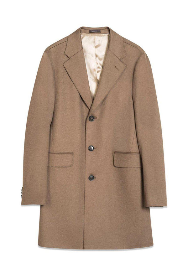 Oscar Jacobsons Sonny Coat - Beige. Køb frakker her.