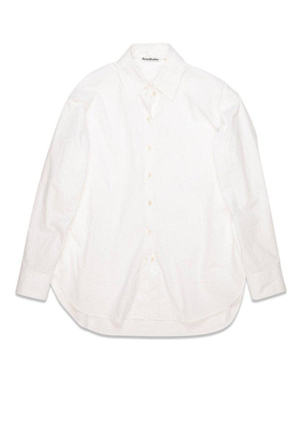 Acne Studios' Stella Poplin - White. Køb shirts her.