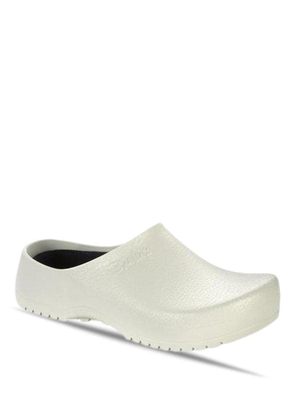 Birkenstocks Super Birki PU white - White. Køb sko her.