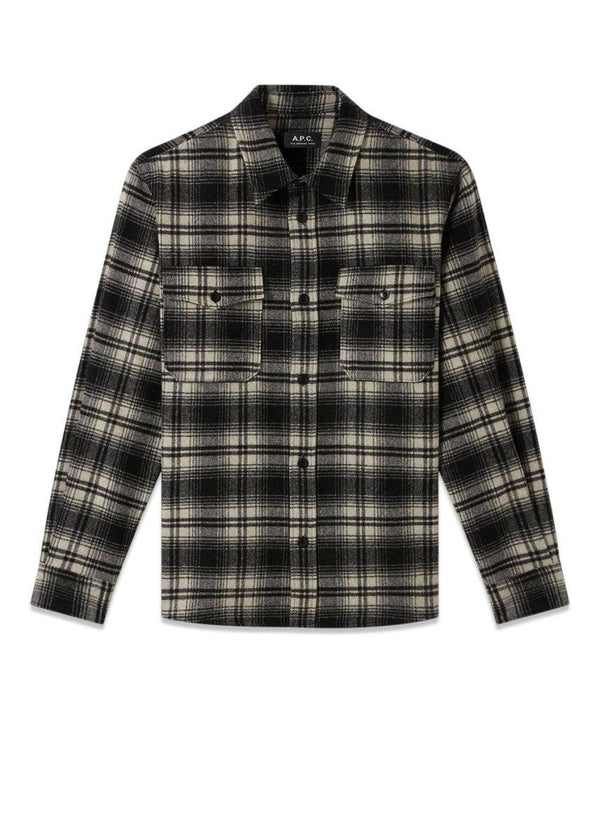 A.P.C's Surchemise Leo shirt - Faux Noir. Køb shirts her.