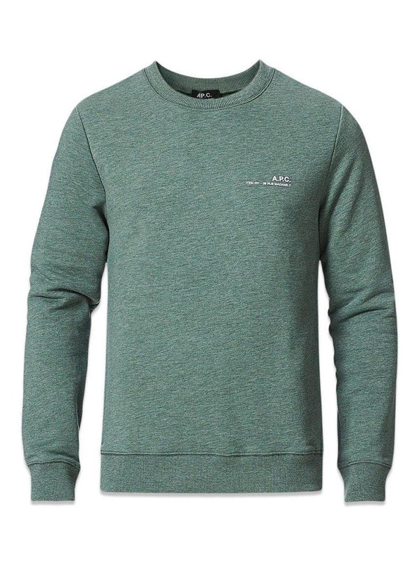A.P.C's Sweat Item - Kaki Chine. Køb sweatshirts her.