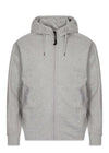 C. P. Company Sweatshirts-Hooded Open - Gray Melang. Buy hoodies here.