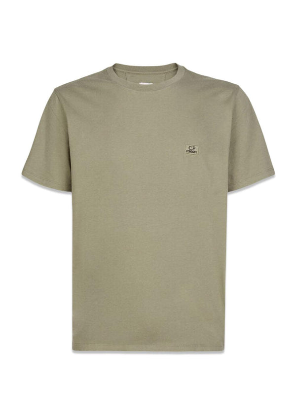 C.P. Companys T-Shirts Short Sleeve Jersey - Bronze Green. Køb t-shirts her.