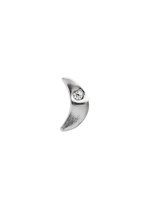 Stine A's Tout Petit Bella Moon Earring - Silver. Køb øreringe her.