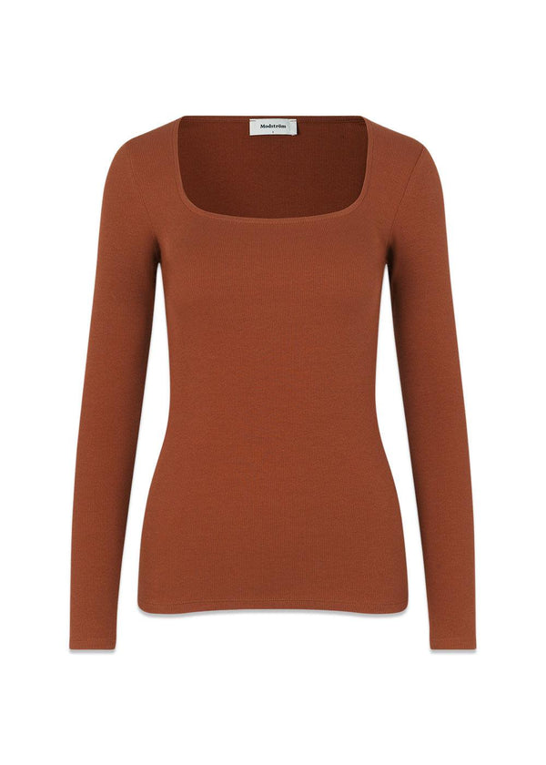 Modströms ToxieMD LS top - Maple. Køb t-shirts her.