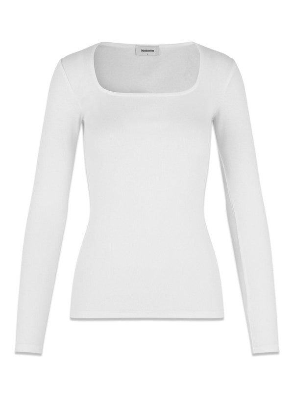 Modströms ToxieMD LS top - Off White. Buy t-shirts here.