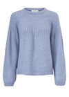 Modströms Truce o-neck - Country Blue. Køb strik her.