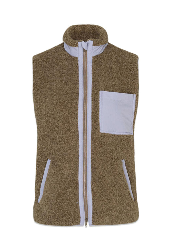 Modströms Trunk vest - Camel. Køb veste her.