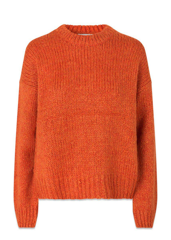 Modströms Valentia o-neck - Koi. Køb strik her.