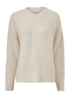Modströms Valentia o-neck - Off White. Køb strik her.
