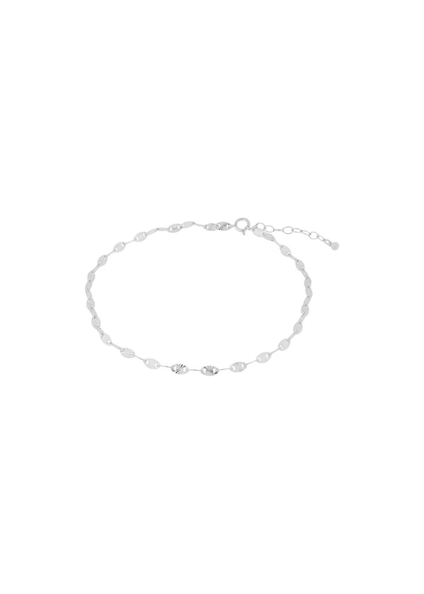 Pernille Corydons Valentino Sun Anklet Adj. - Silver. Køb smykker her.