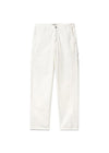 Carhartt WIP's W' Pierce Pant Straight - Off-White. Buy trousers here.