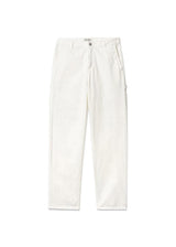 Carhartt WIP's W' Pierce Pant Straight - Off-White. Buy trousers here.