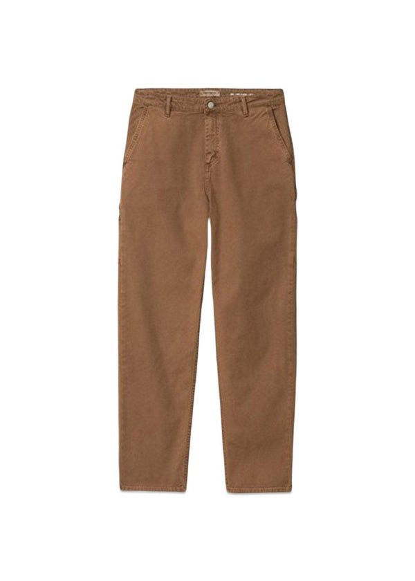 Carhartt WIP's W' Pierce Pant Straight - Tamarind. Buy trousers here.