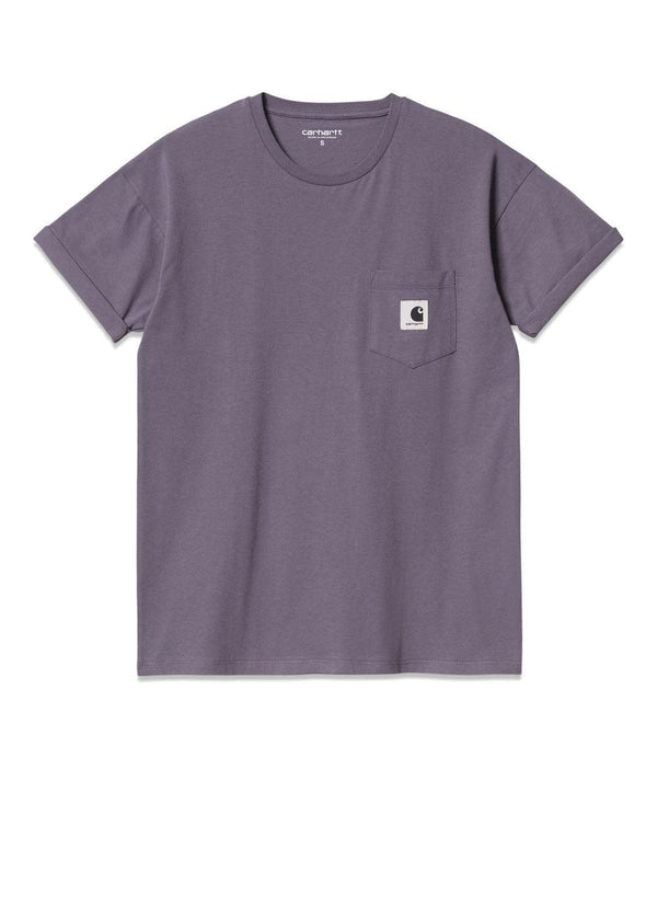 Carhartt WIP's W' S/S Pocket T-Shirt - Provence. Køb t-shirts her.