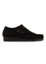 Clarks Originals' Wallabee - Black Sde. Buy loafers here.
