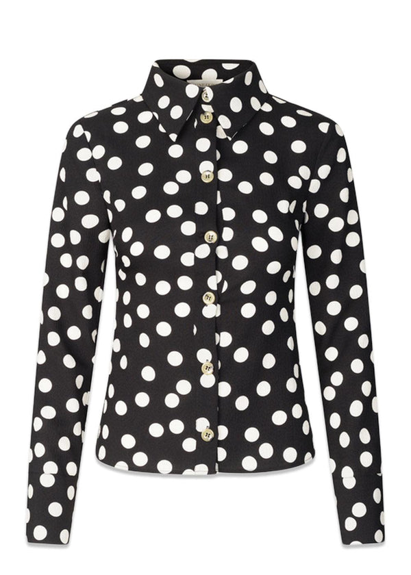 Stine Goyas Wes - Dots Cream. Køb toppe her.