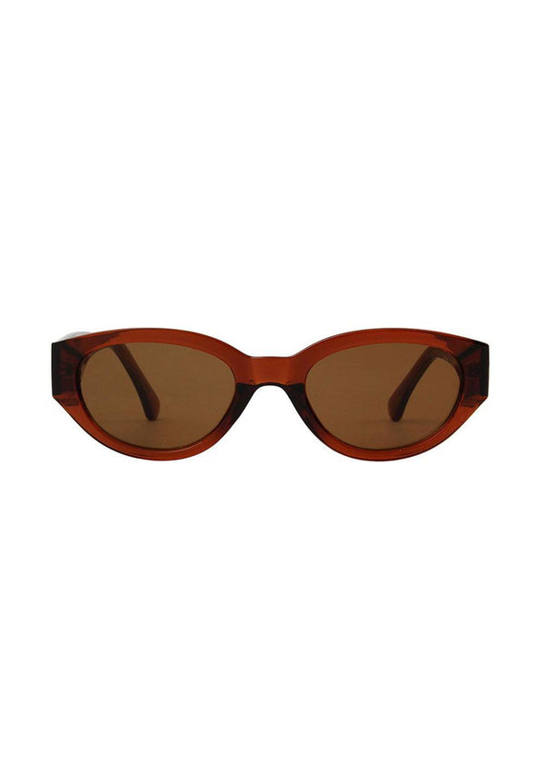 A. Kjaerbede's Winnie - Brown. Buy sunglasses here.