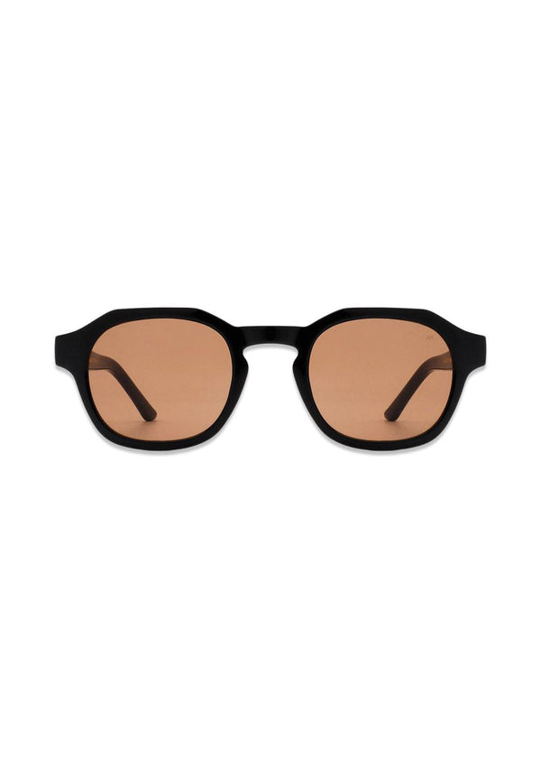 A. Kjærbede's Zan - Black. Buy sunglasses here.