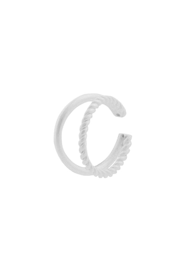 Pernille Corydons maze ear cuff - Sølv. Køb smykker her.